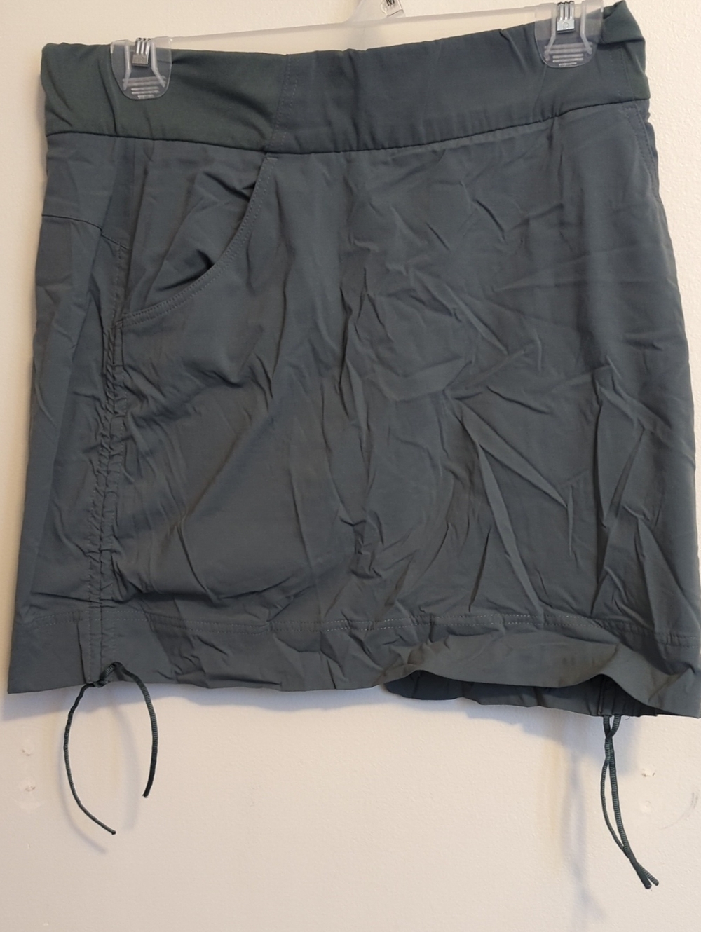 Columbia Green Drawstring Active Skort